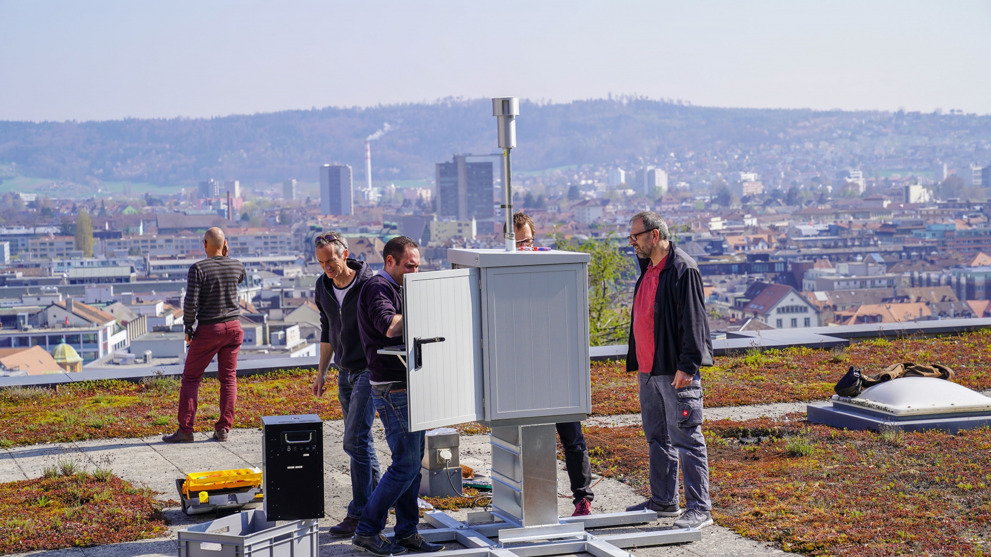 Les appareils développés par la Haute école bernoise et l'Hôpital universitaire de Zurich sont opérationnels à Bienne et à Lucerne.