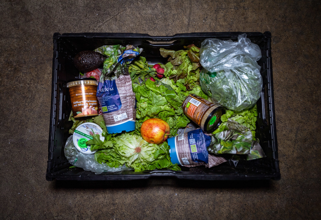 500'000 kilos de déchets alimentaires ne devraient pas finir dans nos poubelles (illustration).