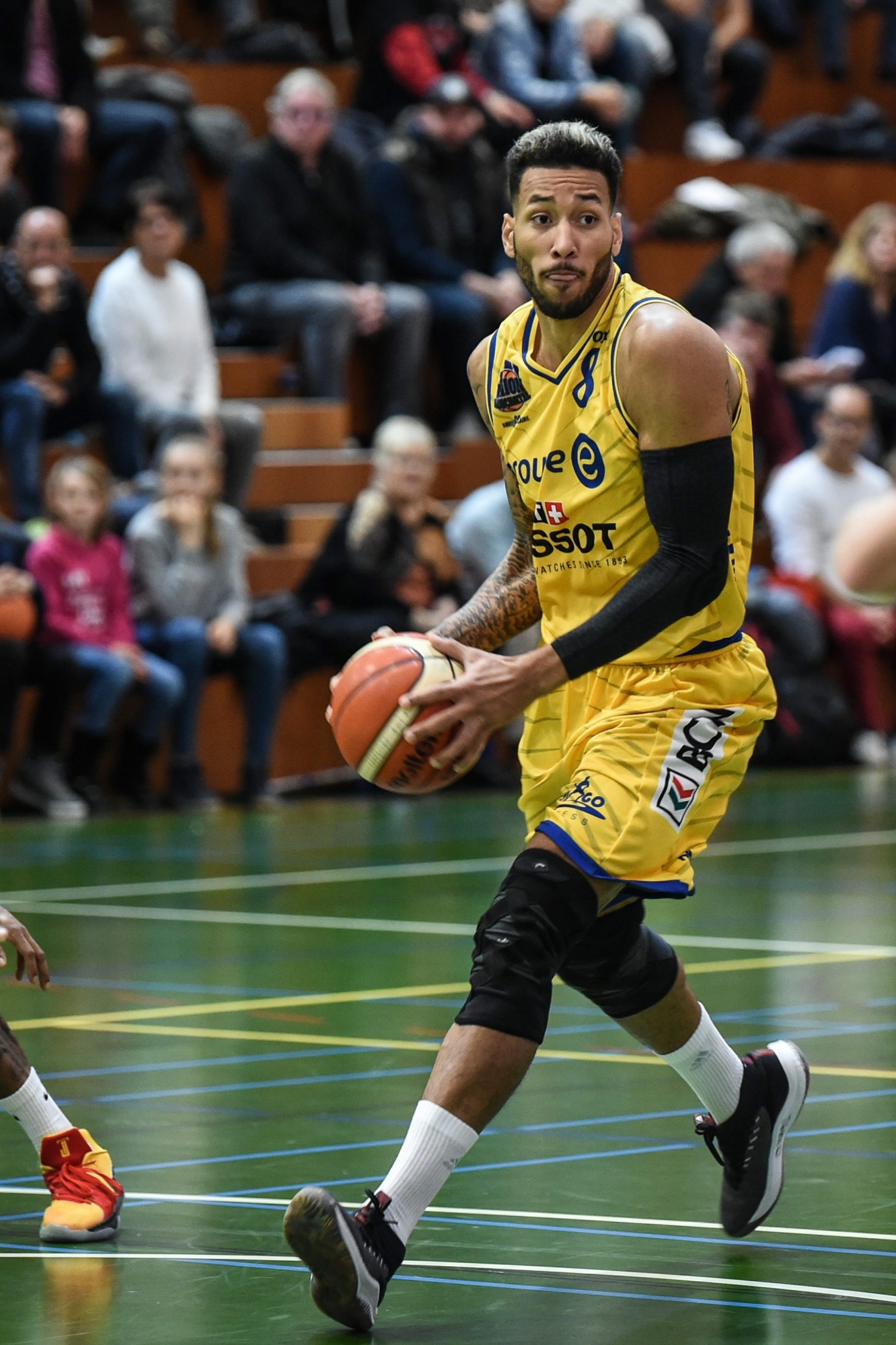 Basketball. Union Neuchatel - Swiss Central.
Westher Molteni  (8) 

NEUCHATEL 8/12/2018
Photo: Christian Galley BASKETBALL