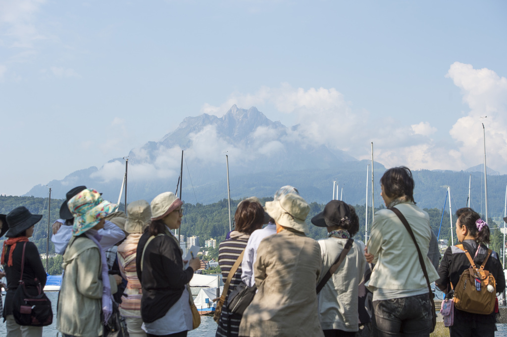 Ce lundi, un premier groupe de 4'000 Chinois va arriver à Lucerne. (illustration)