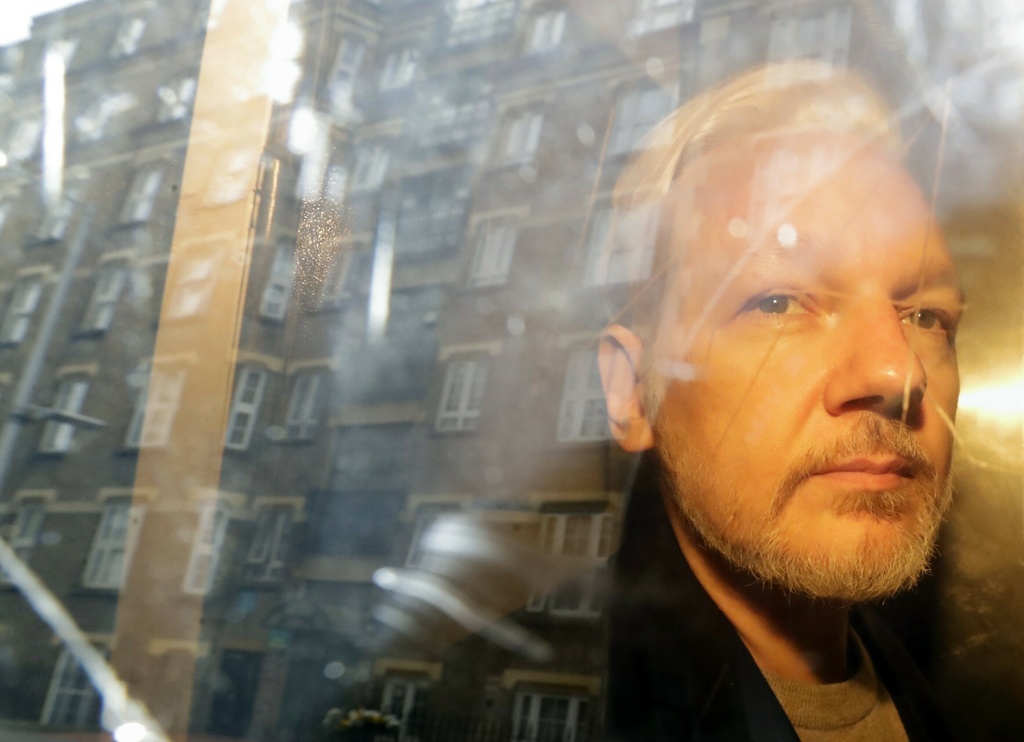 La justice américaine a annoncé jeudi poursuivre Julian Assange, fondateur de WikiLeaks, pour espionnage. (Archives)