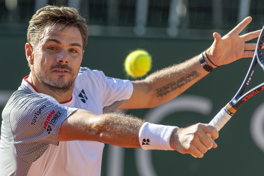 Stan Wawrinka a voulu jouer les gros bras, mais n'a pas tenu la distance.