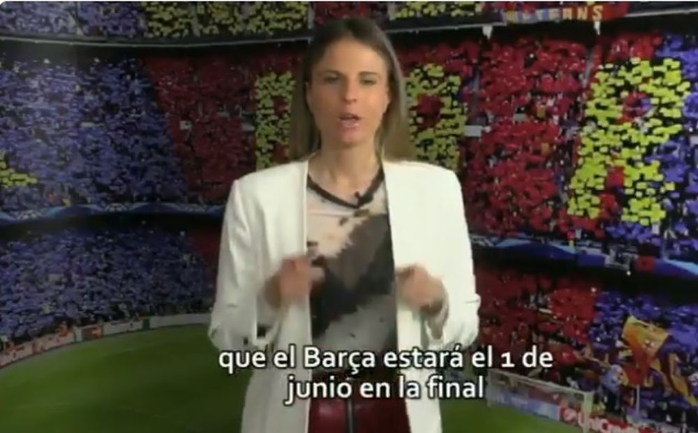 Le quotidien espagnol Sport a diffusé, par erreur, une vidéo dans laquelle il félicite le Barça, pourtant éliminé.