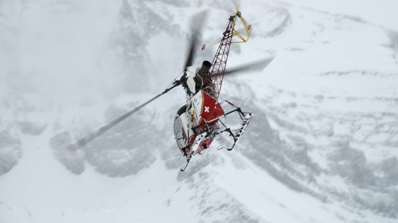 La victime de l'avalanche de Bagnes avait été héliportée à l'hôpital de Sion.