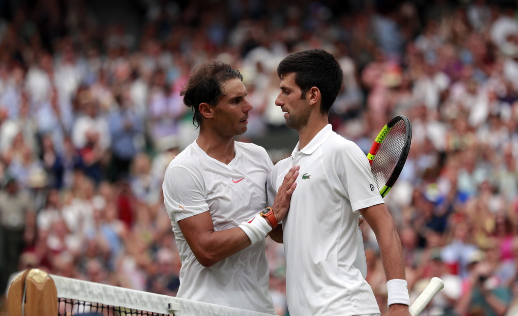 Rafael Nadal a été battu l'an dernier par Novak Djokovic en demi-finale. Il pourrait à nouveau croiser le Serbe à ce stade du tournoi (archives).