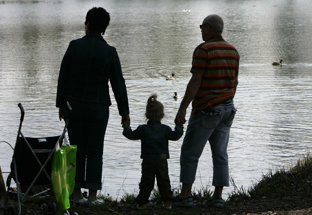 Un litige sur le droit de visite des grands-parents, notamment en cas de séparation des parents, n'est pas dans l'intérêt de l'enfant. (illustration)