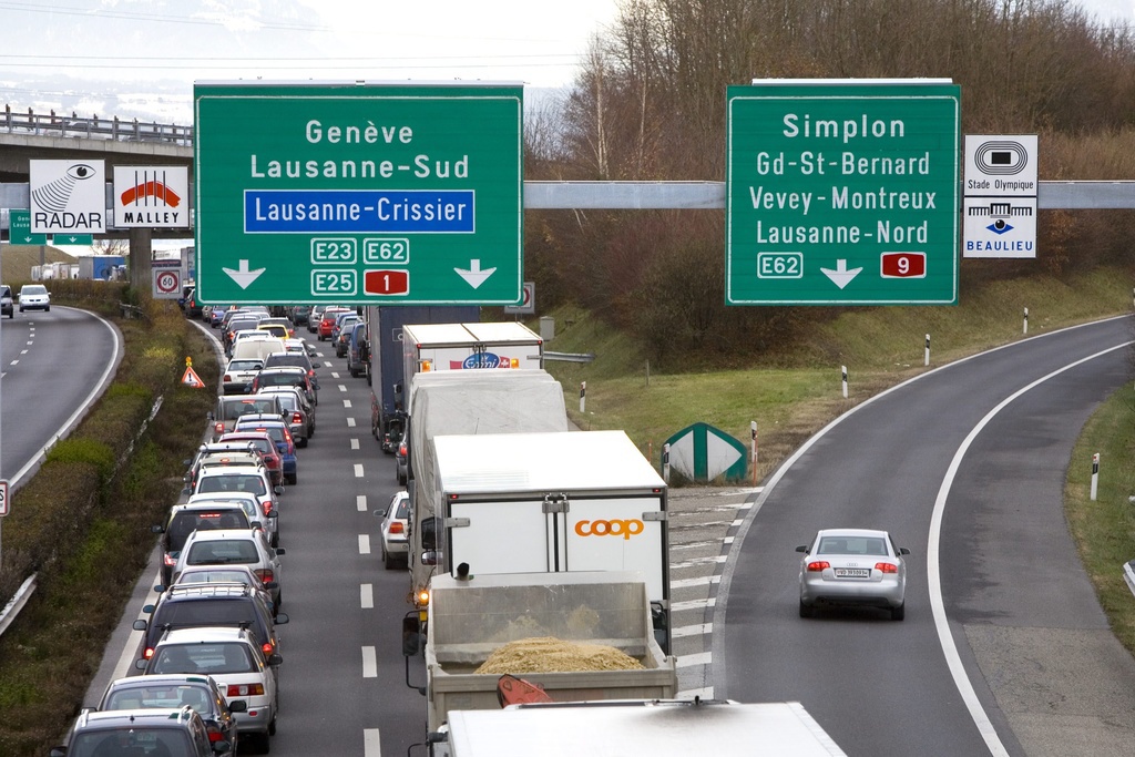 Le goulet d'étranglement de Crissier sera supprimé (archives).