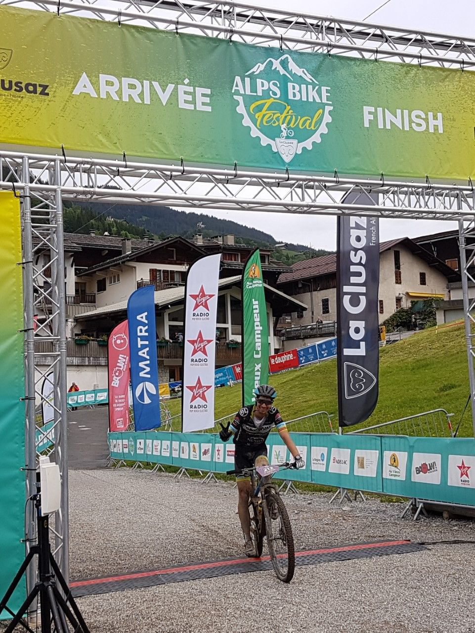 Emilien Barben a signé sa plus belle performance à ce niveau à La Clusaz.