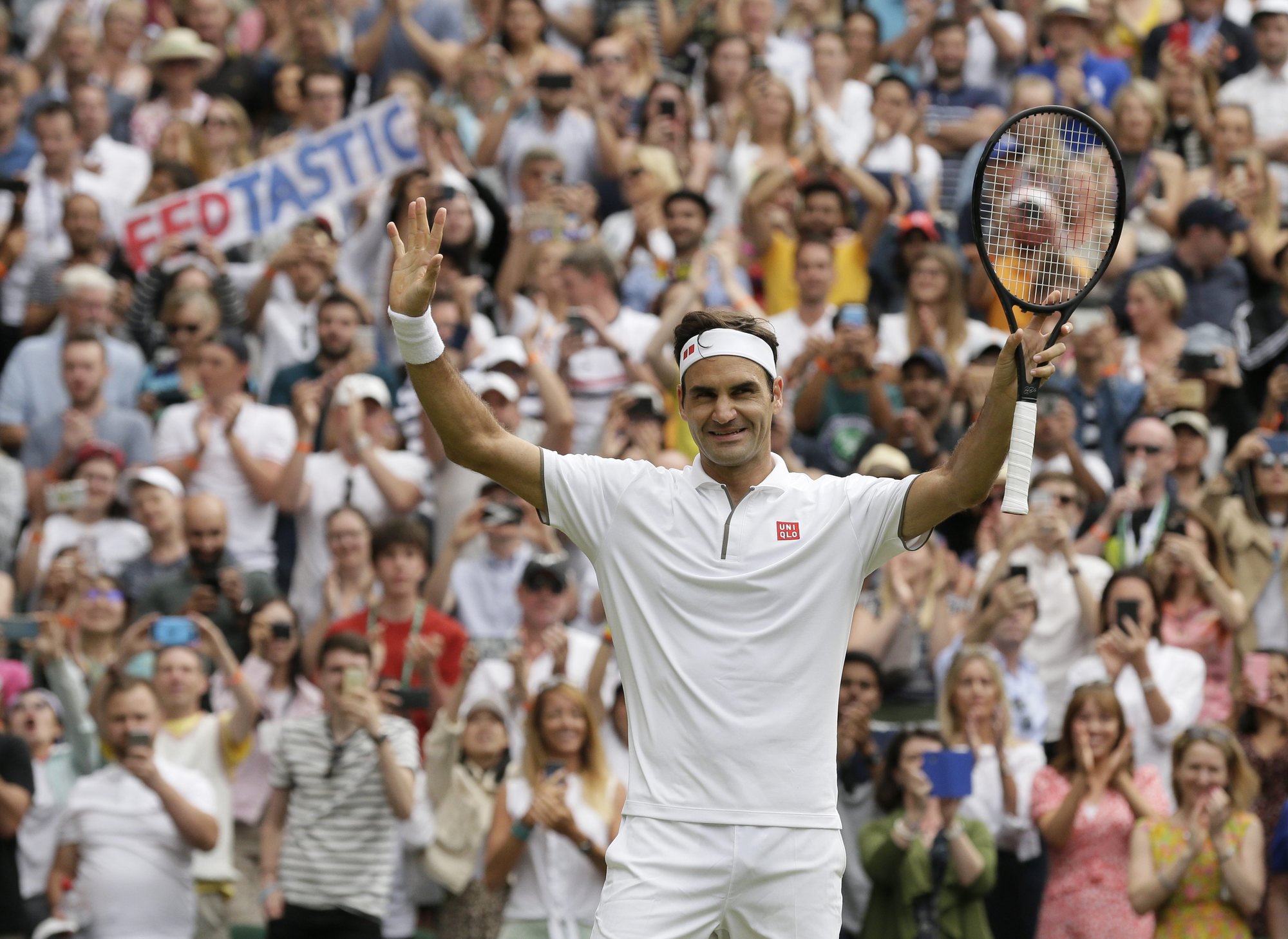 Depuis son premier match en 2001 sur le court central de Wimbledon, Roger Federer est devenu un habitué de cette enceinte.