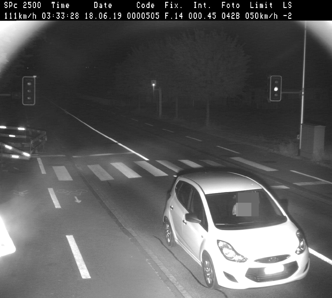 Le conducteur a été flashé cinq fois en 40 minutes par le même radar à Kreuzlingen (Thurgovie). 