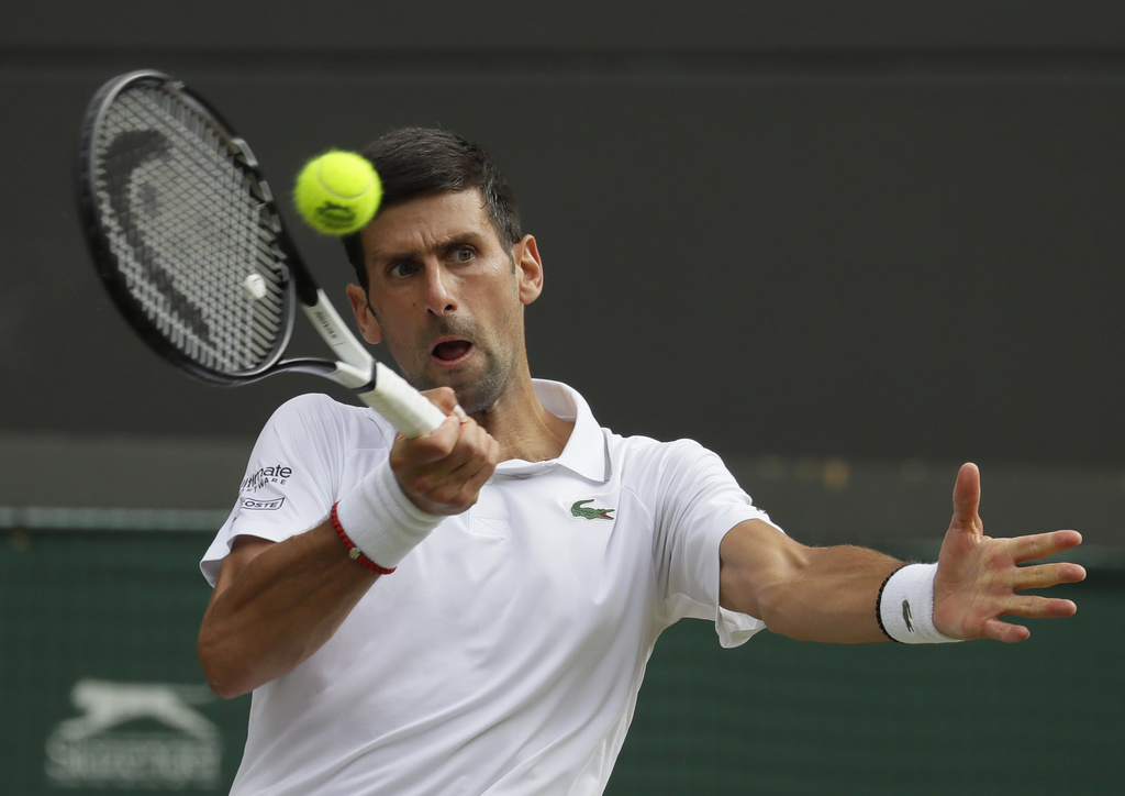 Djokovic n'a pas dû faire face à la moindre balle de break face à Ugo Humbert.