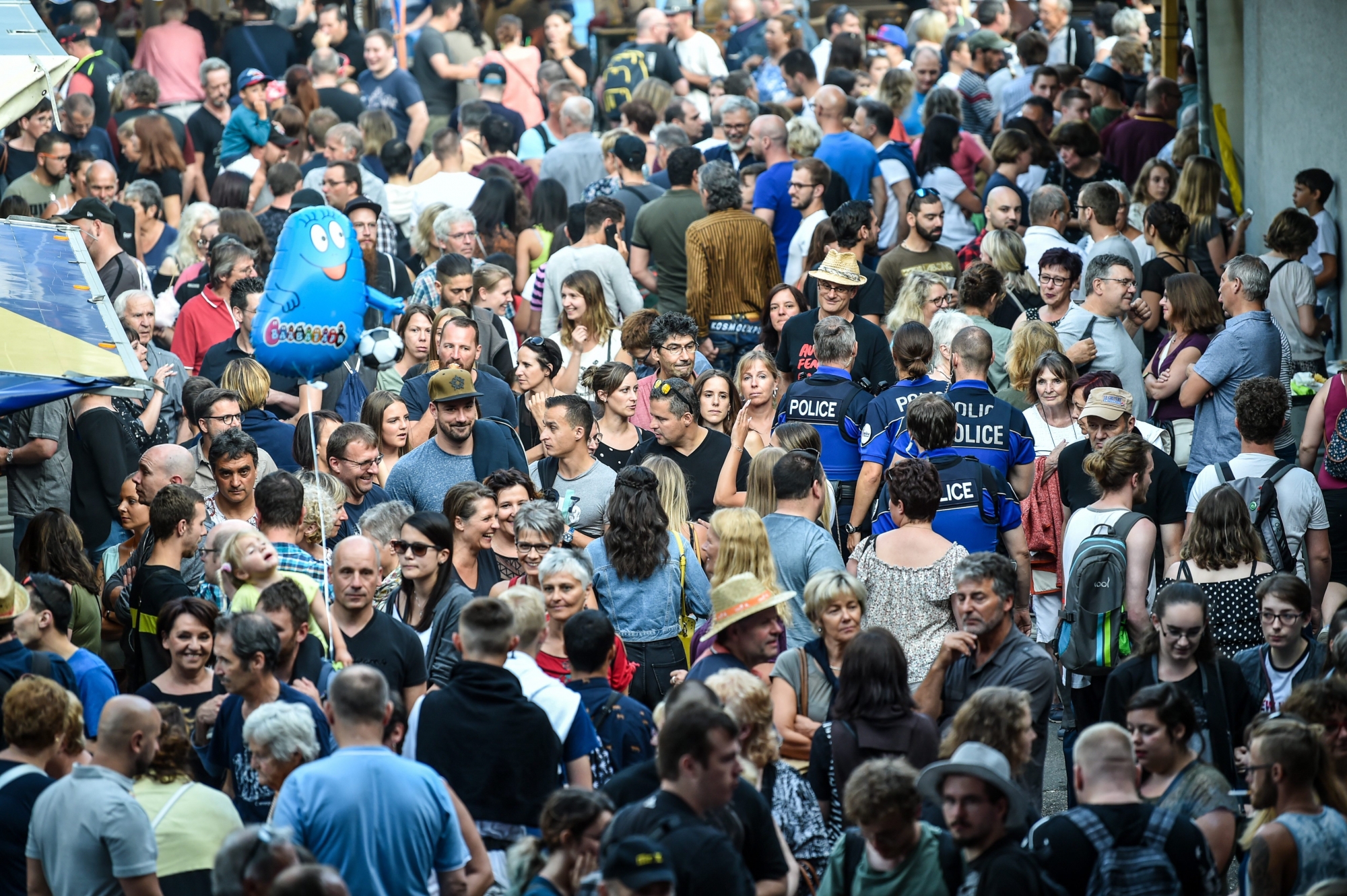 Petits et grands, du Locle ou d'ailleurs, les festivaliers ont afflué aux Promos.