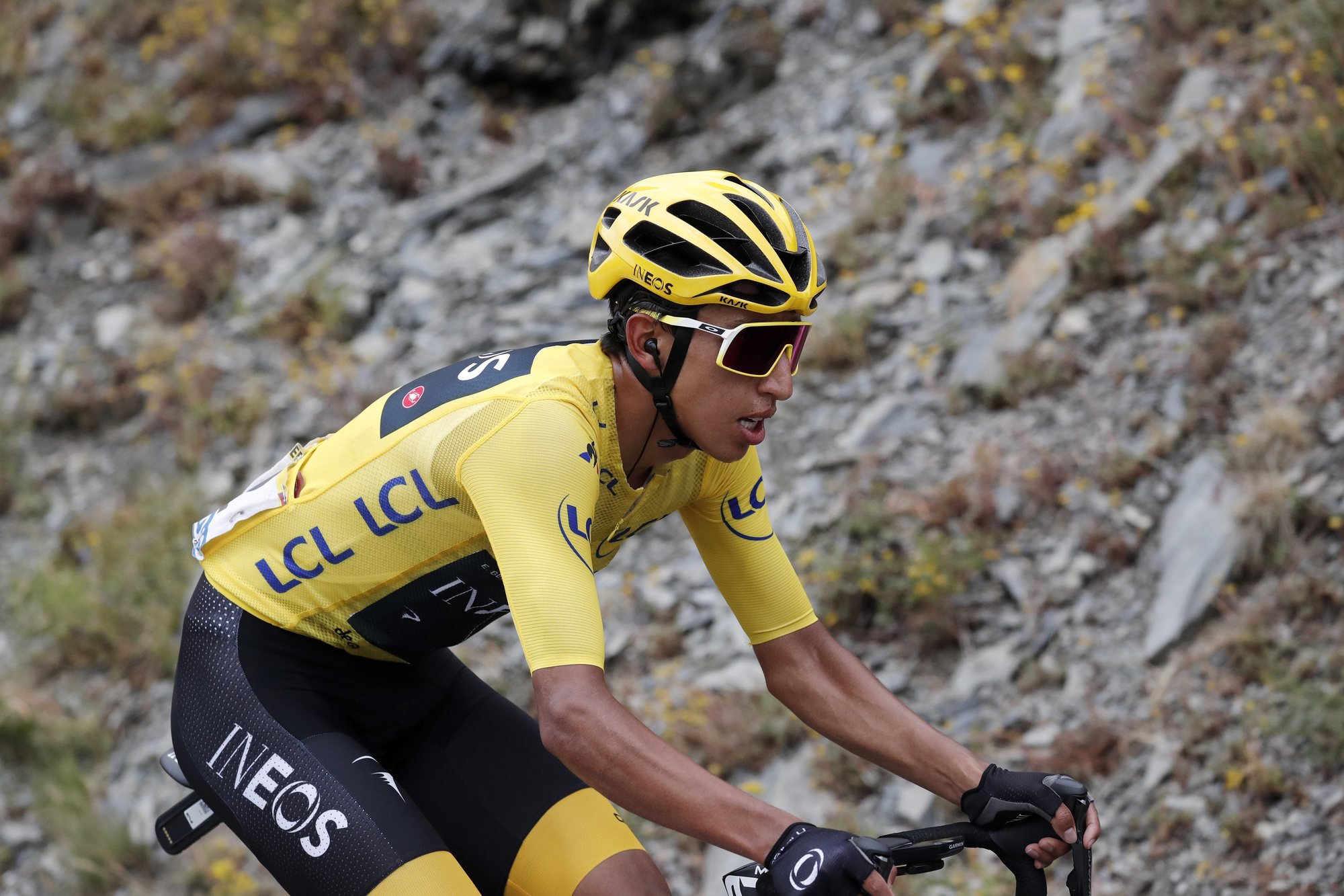 Egan Bernal, vainqueur du Tour de France 2019 à 22 ans.