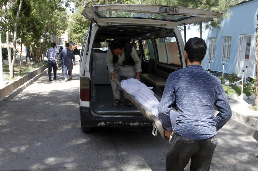 Une bombe a fait au moins 34 morts en Afghanistan, ce mercredi. 