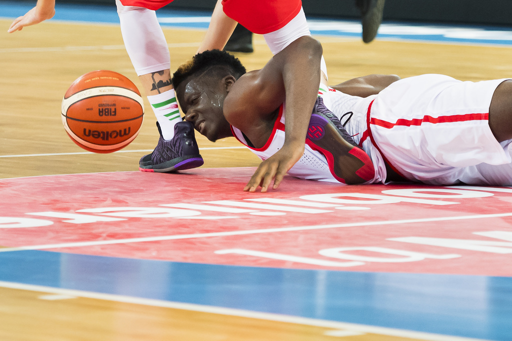 Clint Capela et ses coéquipiers ont mordu la poussière contre le Portugal.