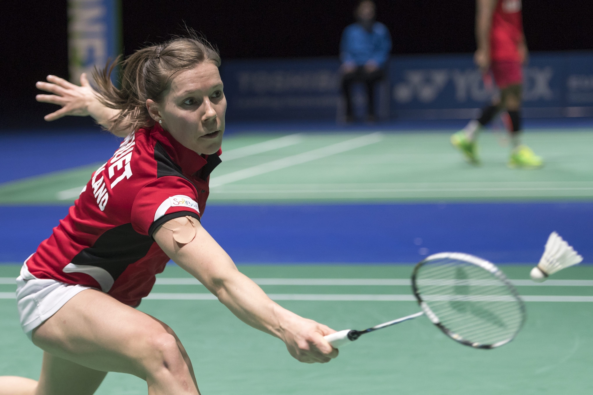 Sabrina Jaquet est depuis plusieurs années la «porte-drapeau» du badminton helvétique.