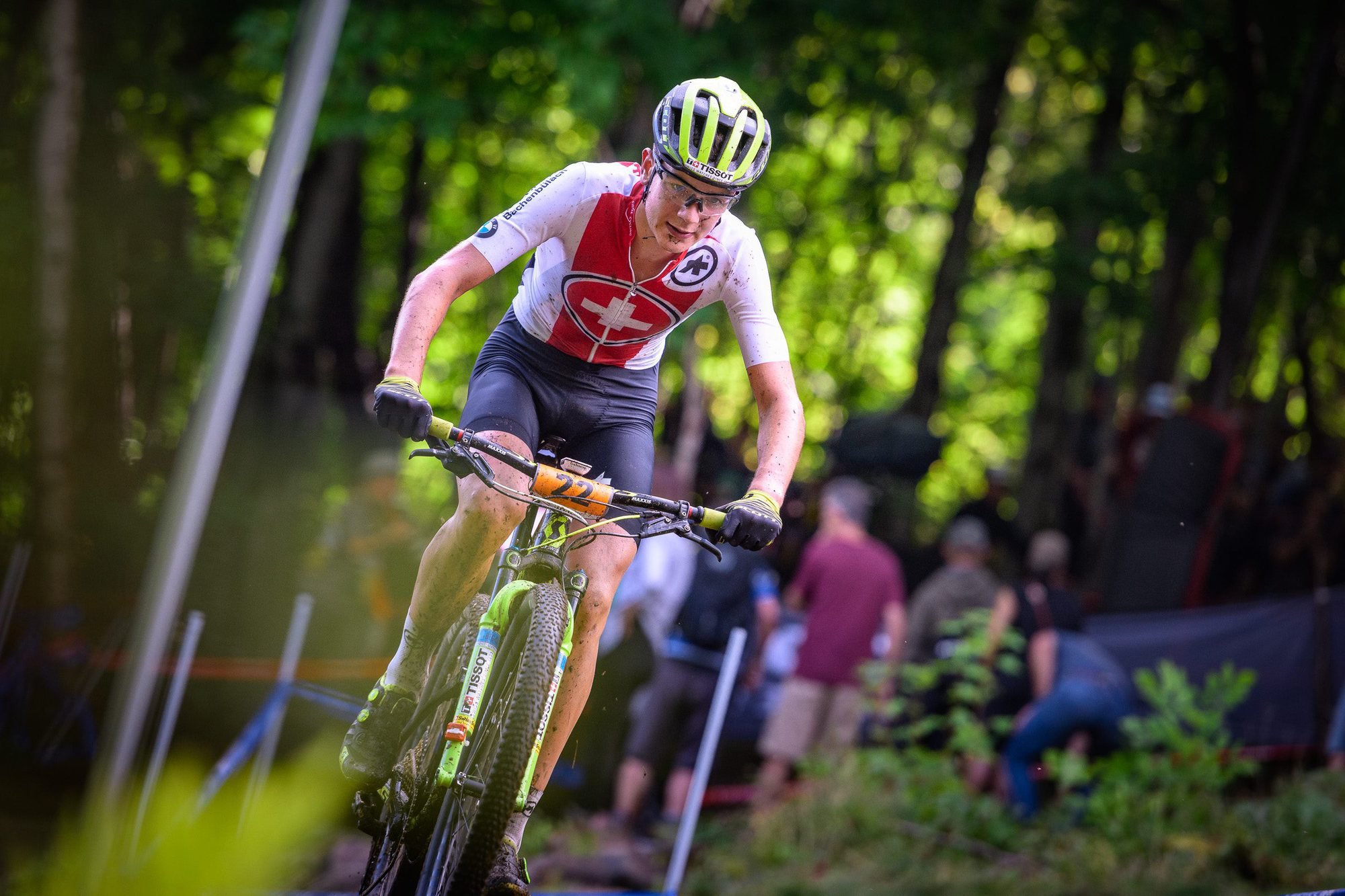 Alexandre Balmer n'a pas fini de courir sur son vélo de montagne, ni avec celui de route.