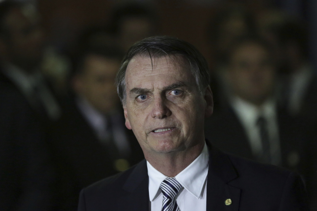 Le président brésilien, Jair Bolsonaro, a insinué que les feux de forêt en Amazonie pourraient être l'œuvre d'ONG.