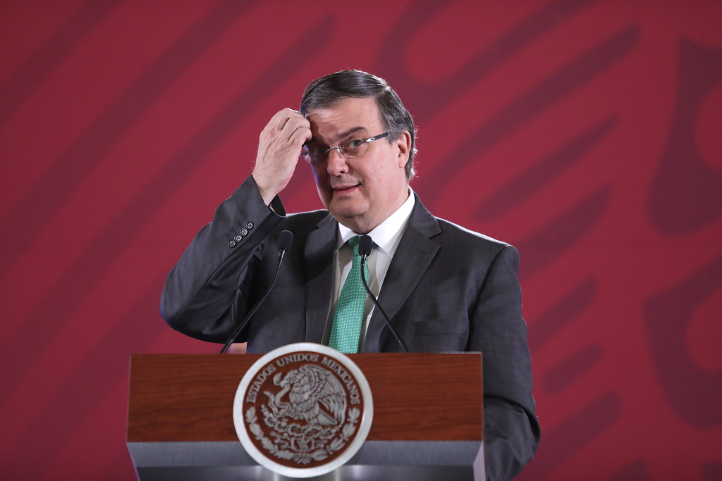 Marcelo Ebrard, le ministre des Affaires étrangères mexicain, compte insister sur la stratégie de développement économique de l'Amérique centrale pour combattre l'immigration.
