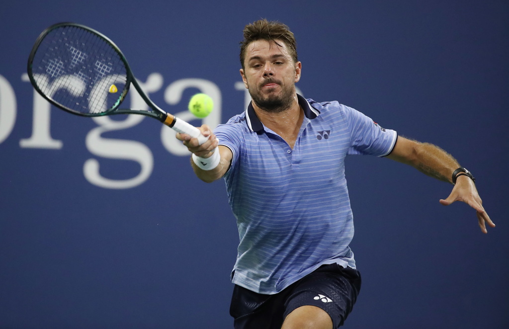 Stan Wawrinka s'est imposé en quatre sets face au Français Jérémy Chardy.