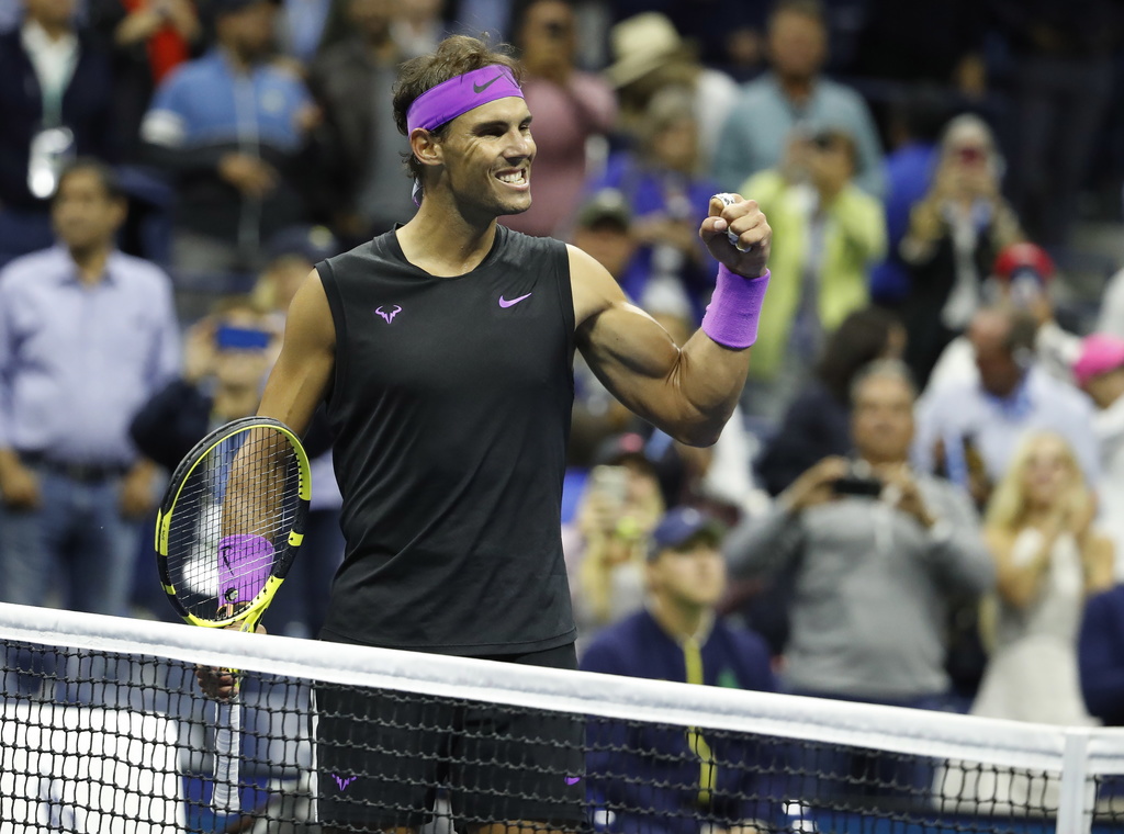 Rafael Nadal jouera dimanche sa cinquième finale de l'US Open. Il en a déjà remporté trois.