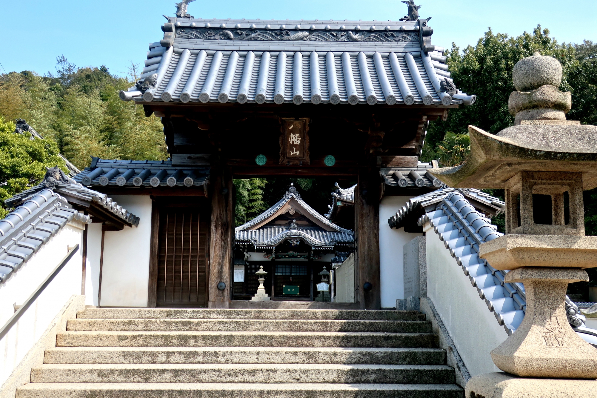 Bouddhisme. Ce temple est l’un des plus photogéniques de Naoshima.