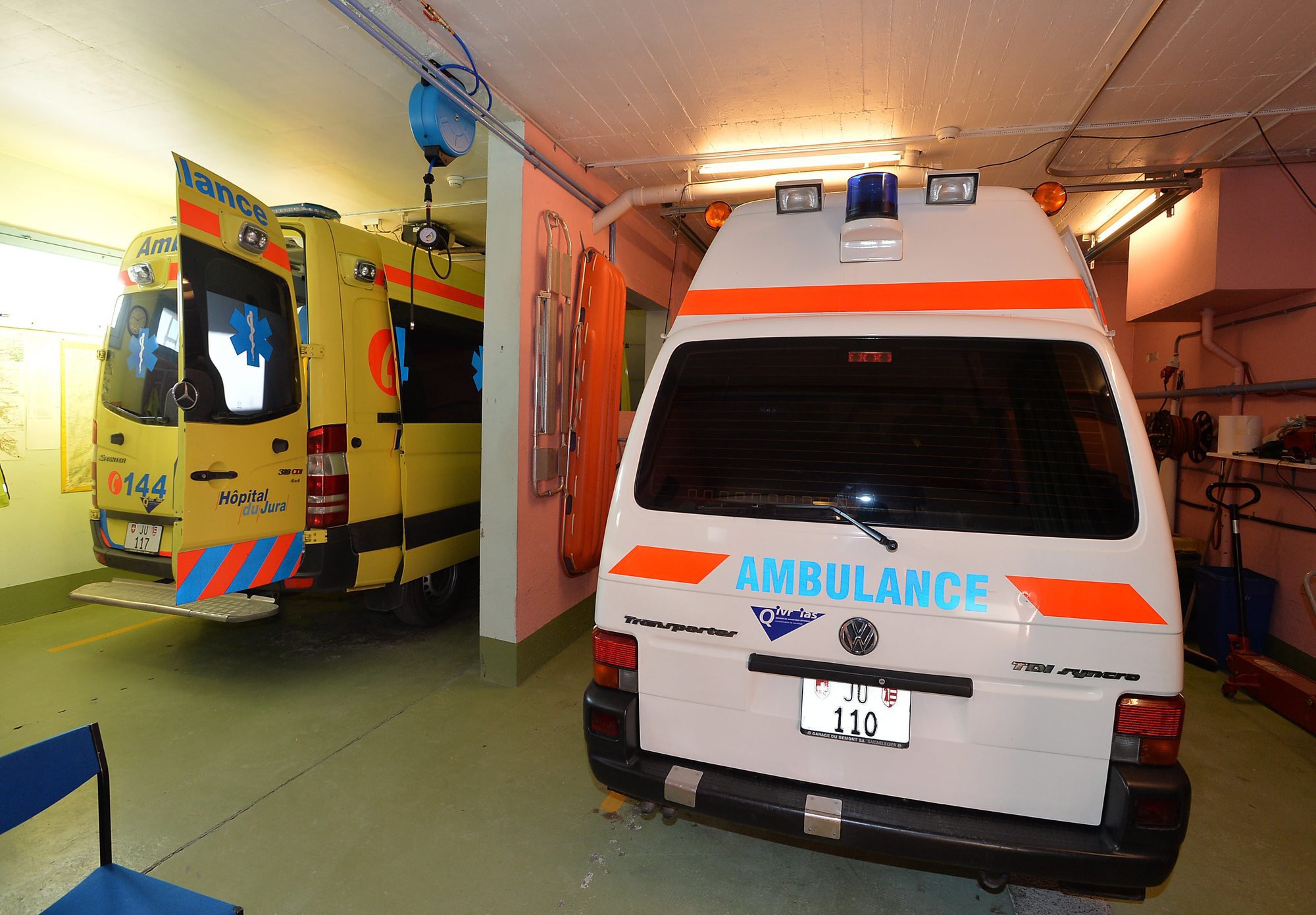 Pour l'Hôpital du Jura, le comptoir franc-montagnard est le bon endroit pour expliquer à la population la manière dont fonctionnera la chaîne de sauvetage renforcée.