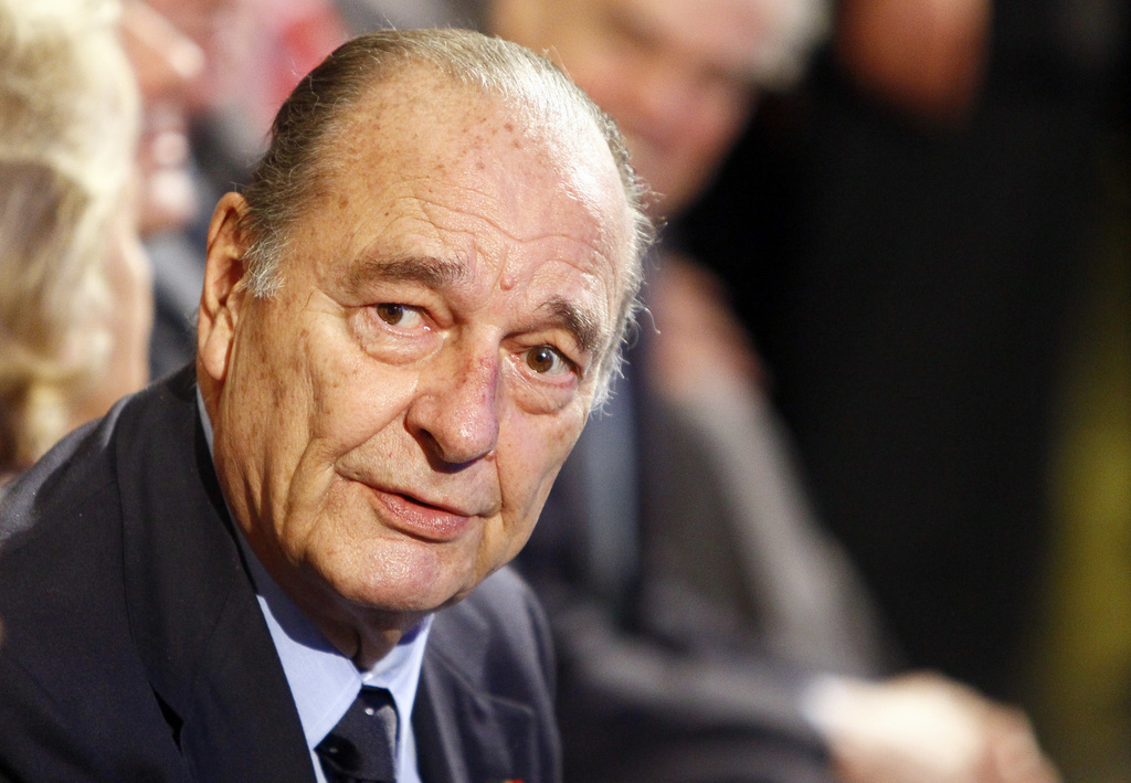 L'ancien président français Jacques Chirac est décédé ce jeudi 26 septembre. (Archives)