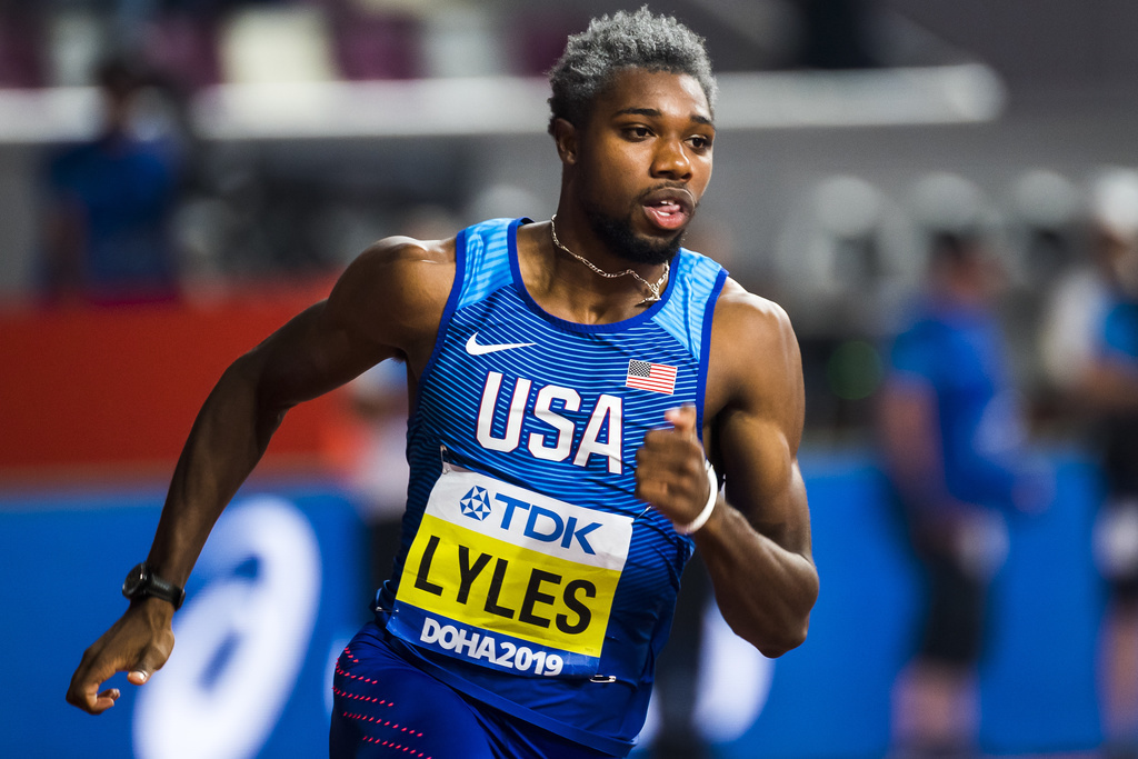 Noah Lyles a débloqué son compteur de médailles mondiales. 