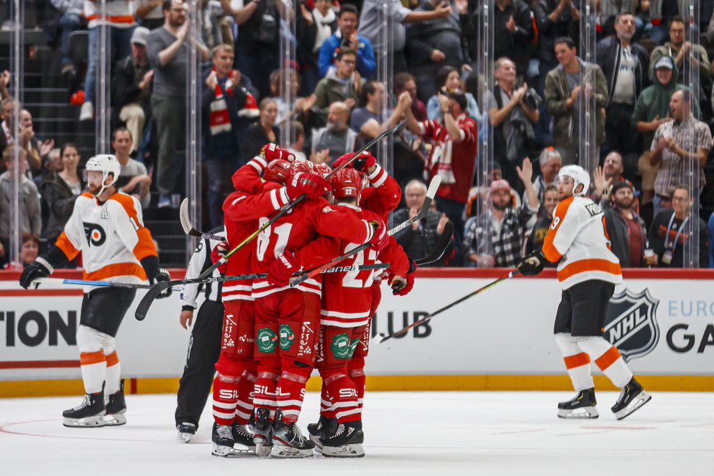 Les joueurs du LHC ont brillamment relevé le défi face aux Philadelphia Flyers.