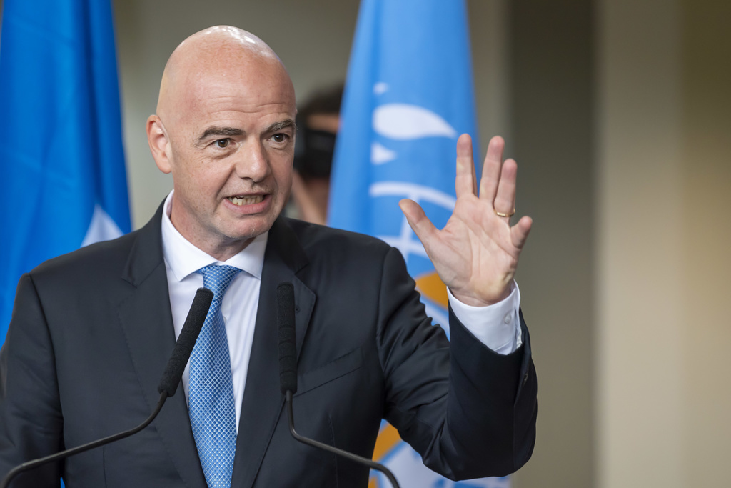 Pour le président de la FIFA Gianni Infantino, il s'agit d'une "décision historique". (Archives)