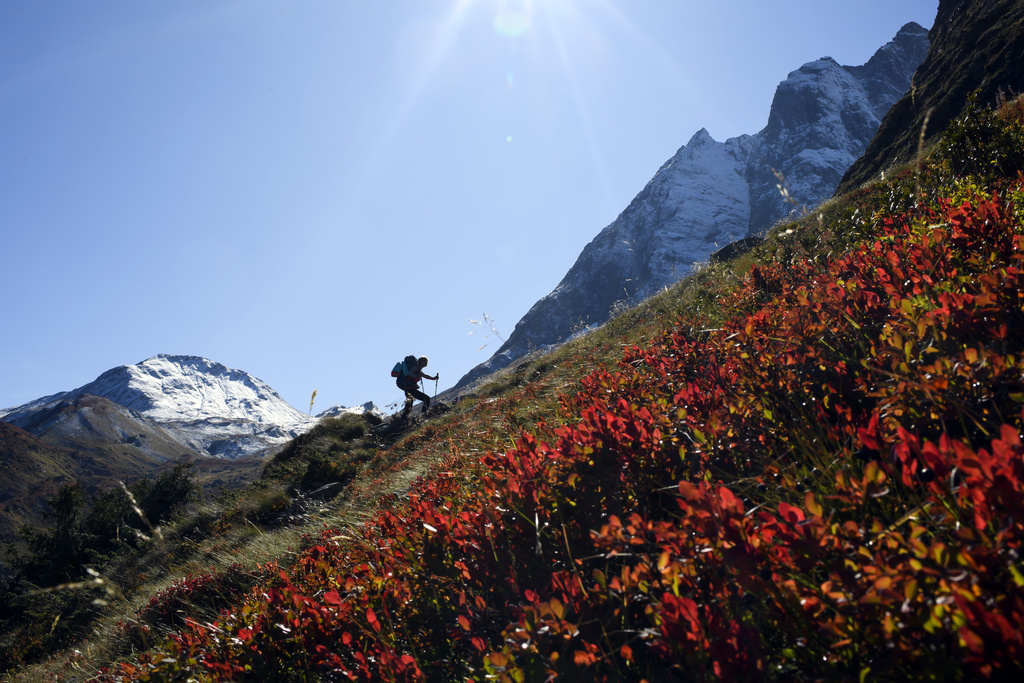 Ce week-end, il fera chaud en montagne. De quoi ravir les amateurs de randonnées. (Illustration)