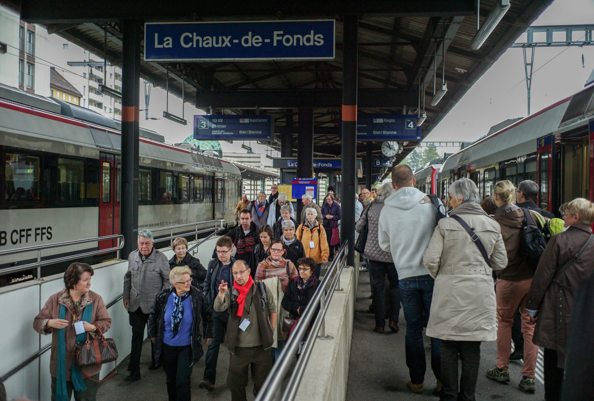 Les passagers entre Neuchâtel et La Chaux-de-Fonds ont connu des soucis cette semaine. A l'image de Gérard.
