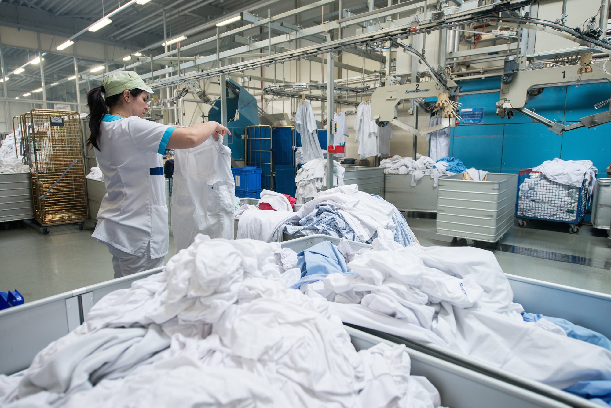 Le Conseil d'Etat veut tenter de sauver la blanchisserie industrielle Blanchàtel.