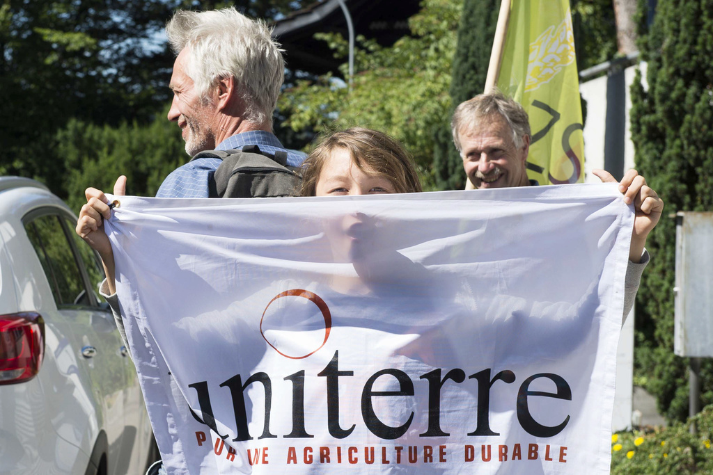 Pour Uniterre, les travailleurs de la terre doivent s'unir autour de valeurs communes. (Archives)