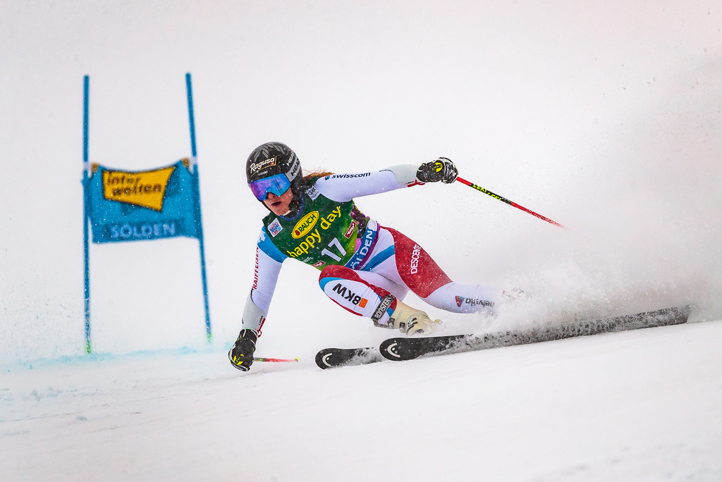 Lara Gut-Behrami sera de la partie samedi à Sölden.