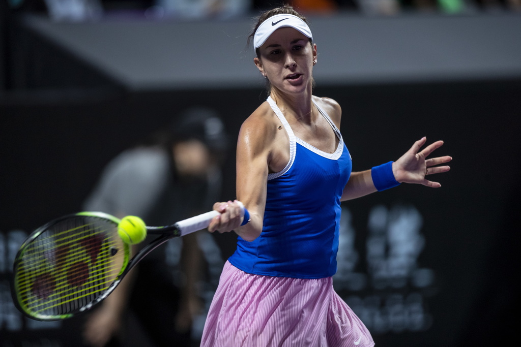 Coup dur pour Belinda Bencic qui semblait en mesure d'accéder à la finale de ce Masters.