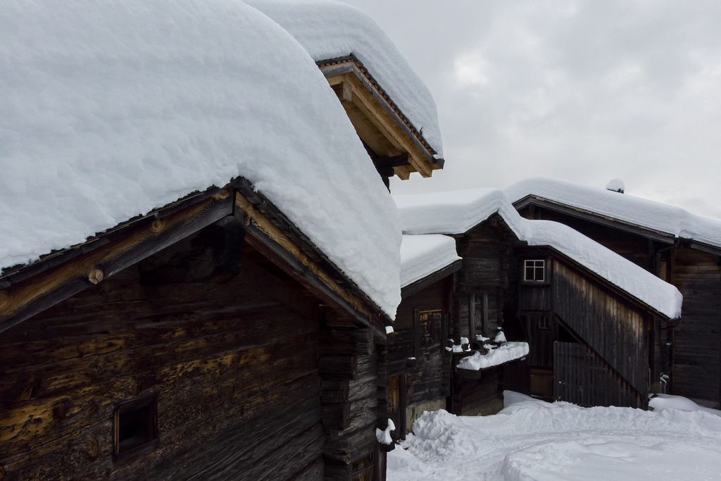 La région du Simplon va fortement être touchée par les chutes de neige. (Illustration)
