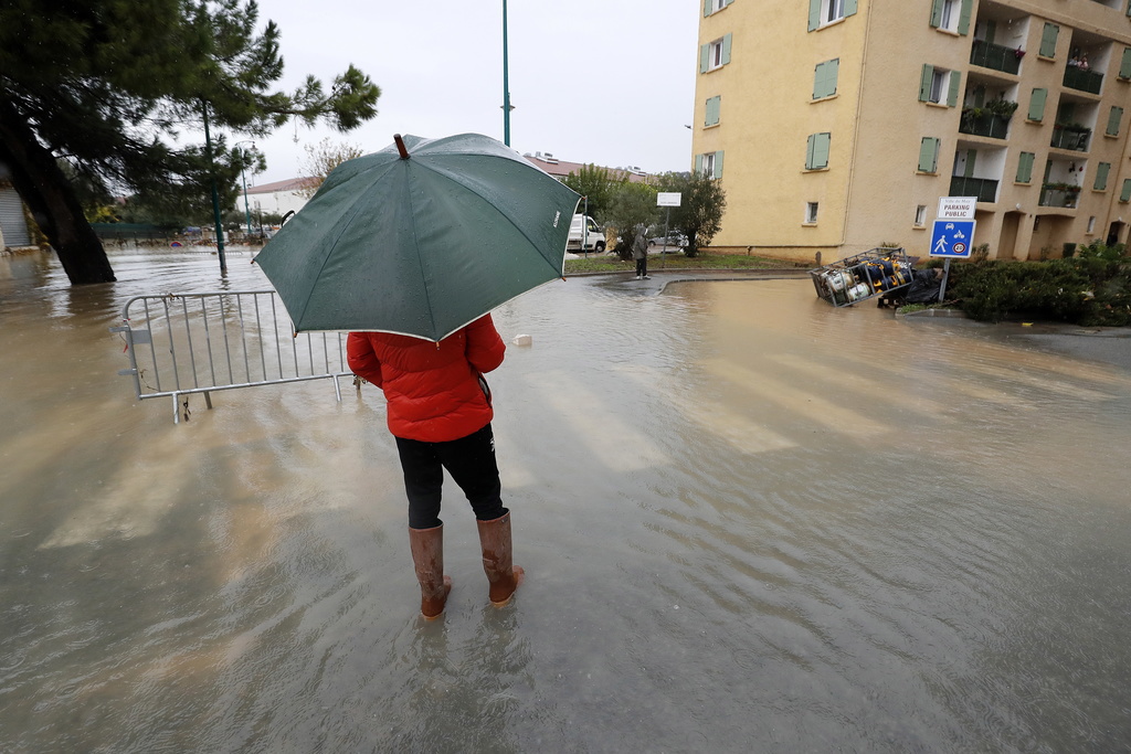 La région très touristique du Var a été ravagée par les flots. Comme ici au Muy.