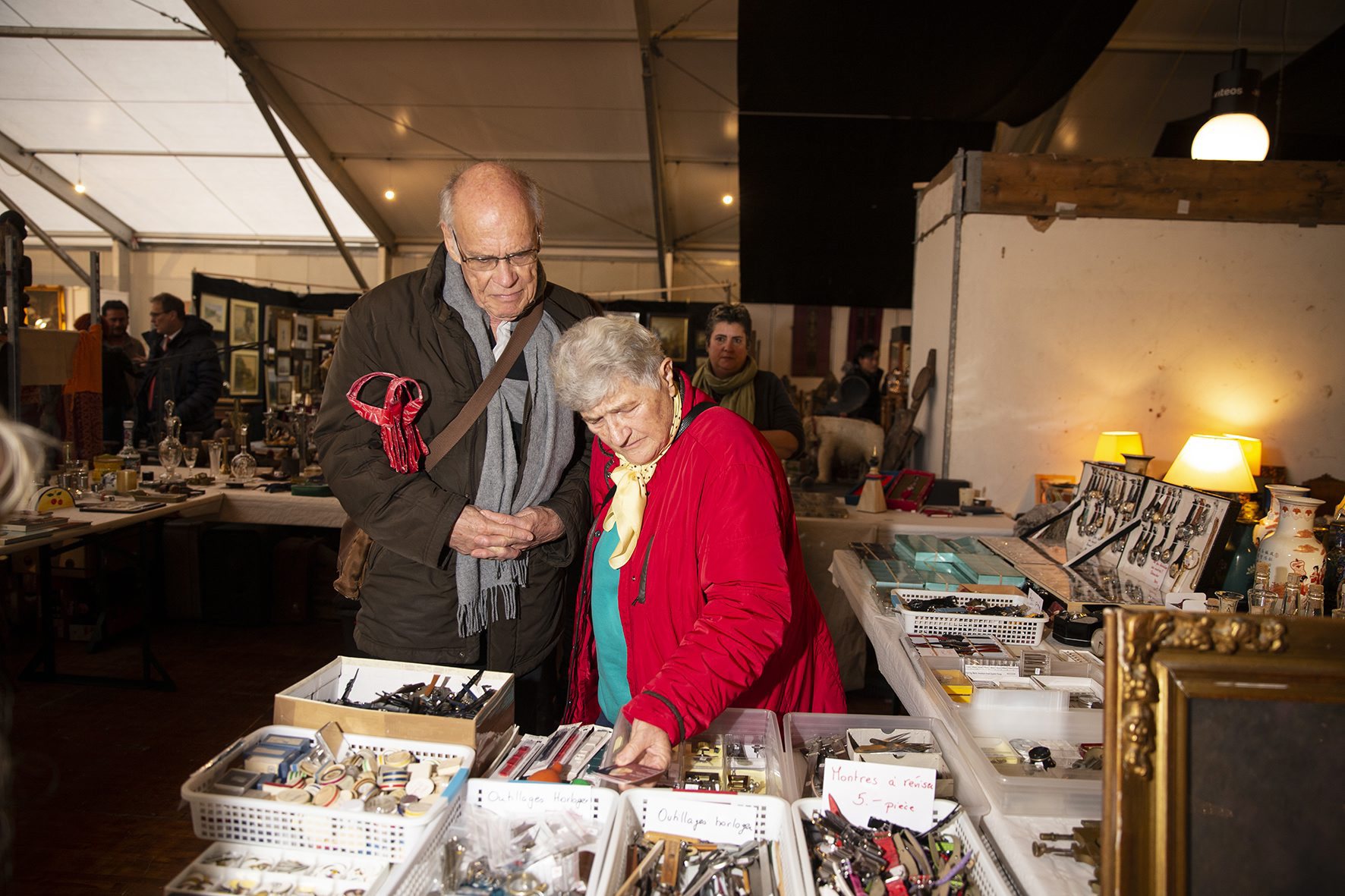 La brocante de Neuchâtel.