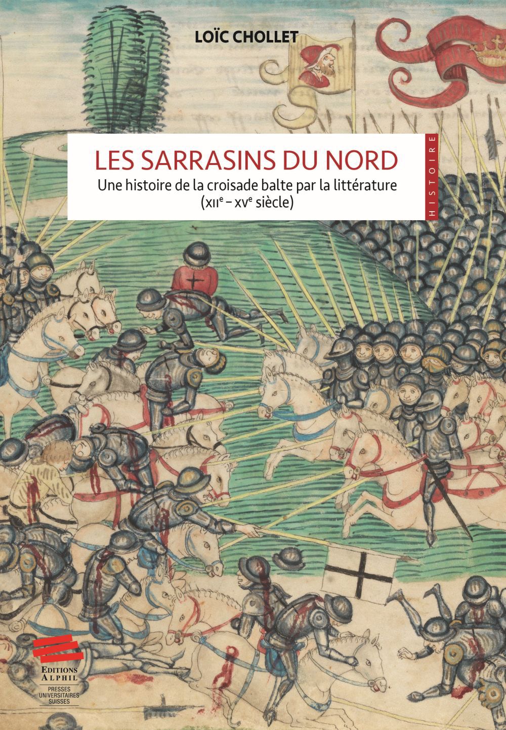 Un tableau des croisades de l'époque, qui fait la couverture du livre de l'universitaire Loïc Chollet.