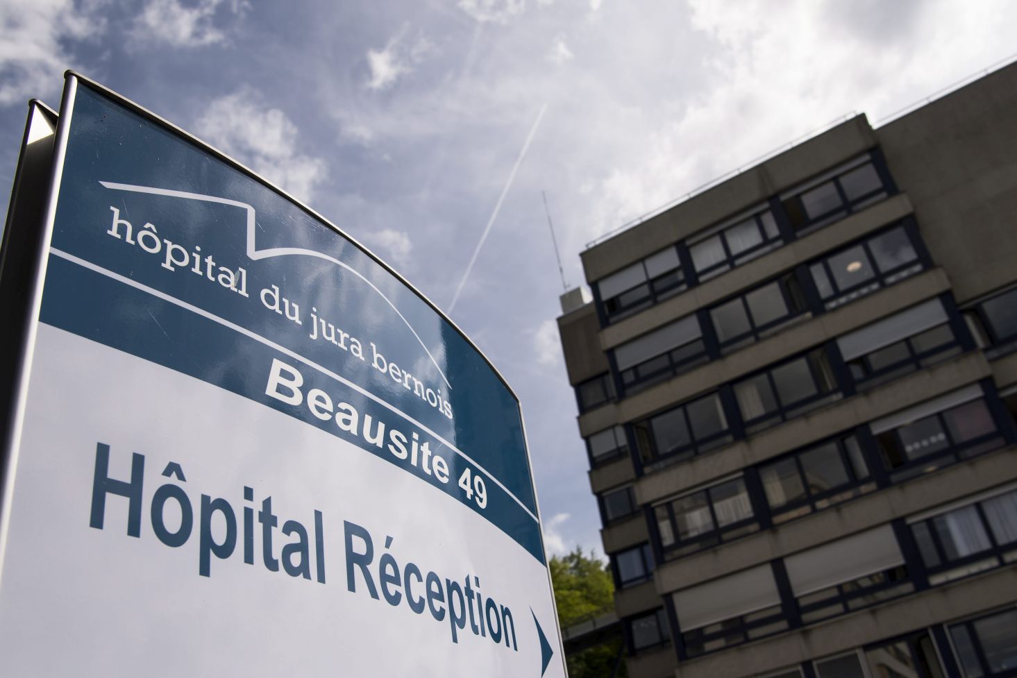SMN investit dans l'Hôpital du Jura bernois, ici son site de Moutier.