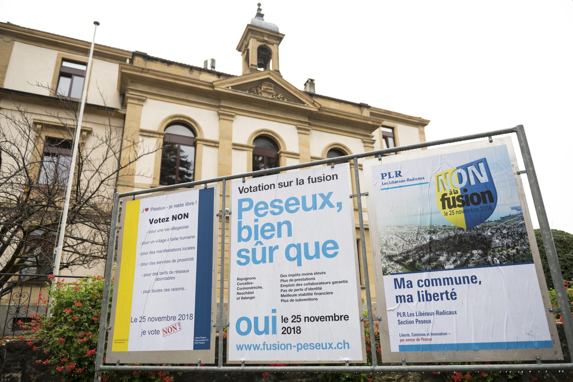 La nouvelle commune de Neuchâtel commence à prendre forme depuis le rejet le mois dernier d'un recours de citoyens de Peseux devant le Tribunal fédéral.