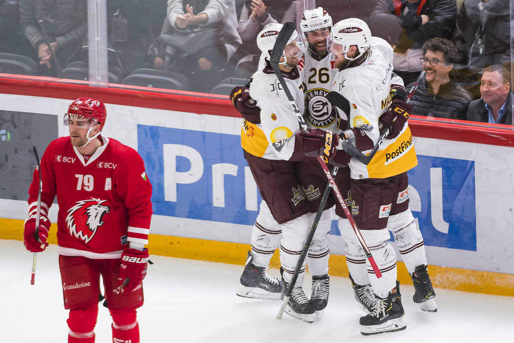 Genève-Servette s'est imposé dans le derby du Léman face à Lausanne.