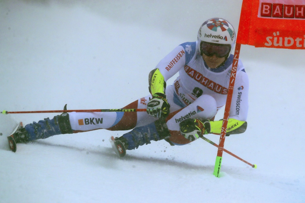 Belle performance de Marco Odermatt lors de la première manche du géant.