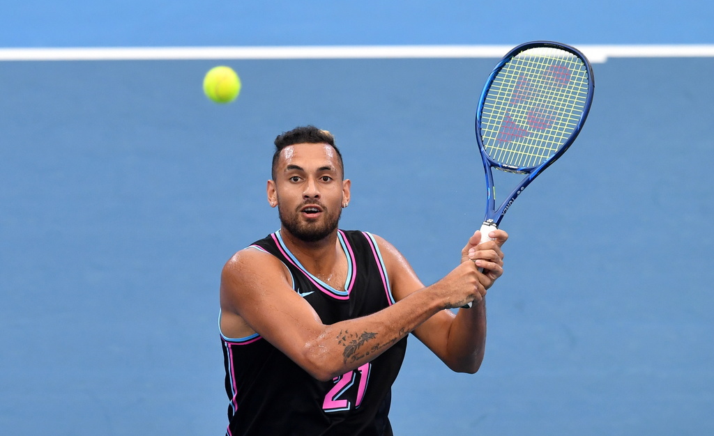 L'Australien Nick Kyrgios a appelé ses compères à faire preuve de générosité.