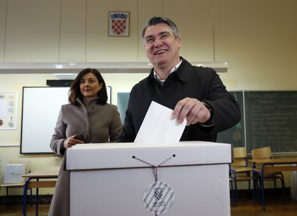 A 53 ans, Zoran Milanovic est élu président de la Croatie. 