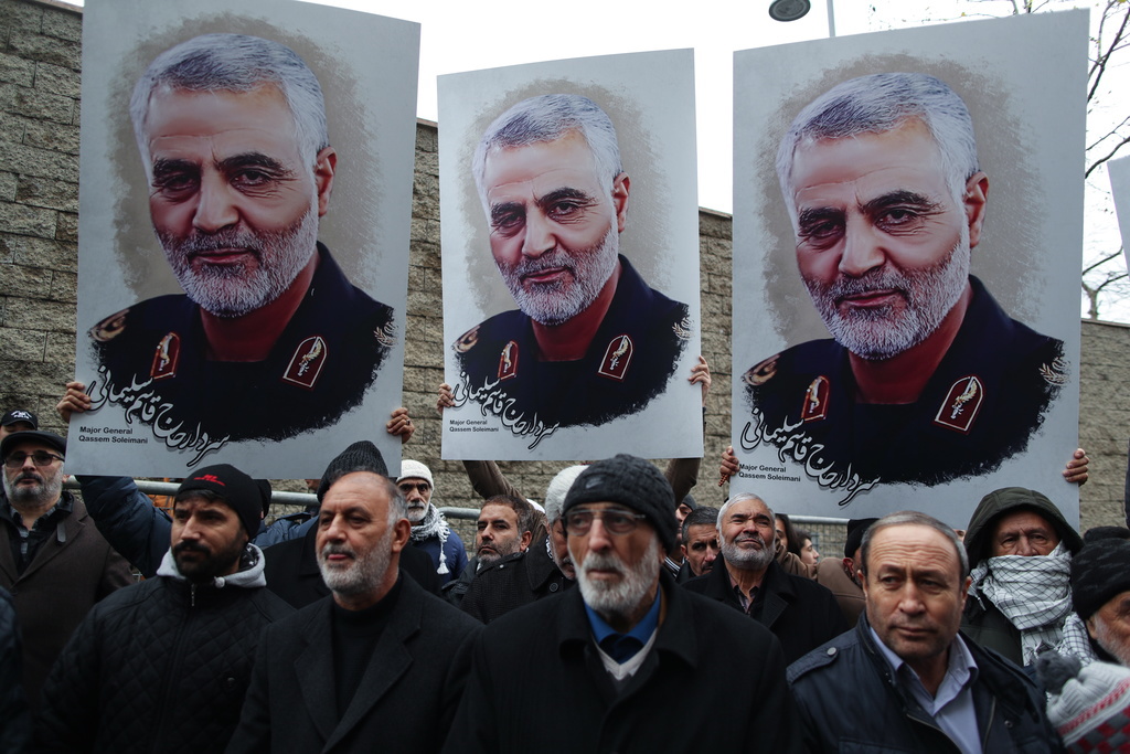 La mort de Qassem Soleimani a ravivé les tensions entre l'Iran et les Etats-Unis. 
