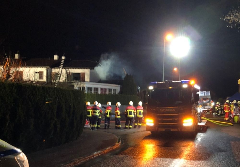 Les pompiers ont pu éteindre les flammes vers 20 heures.