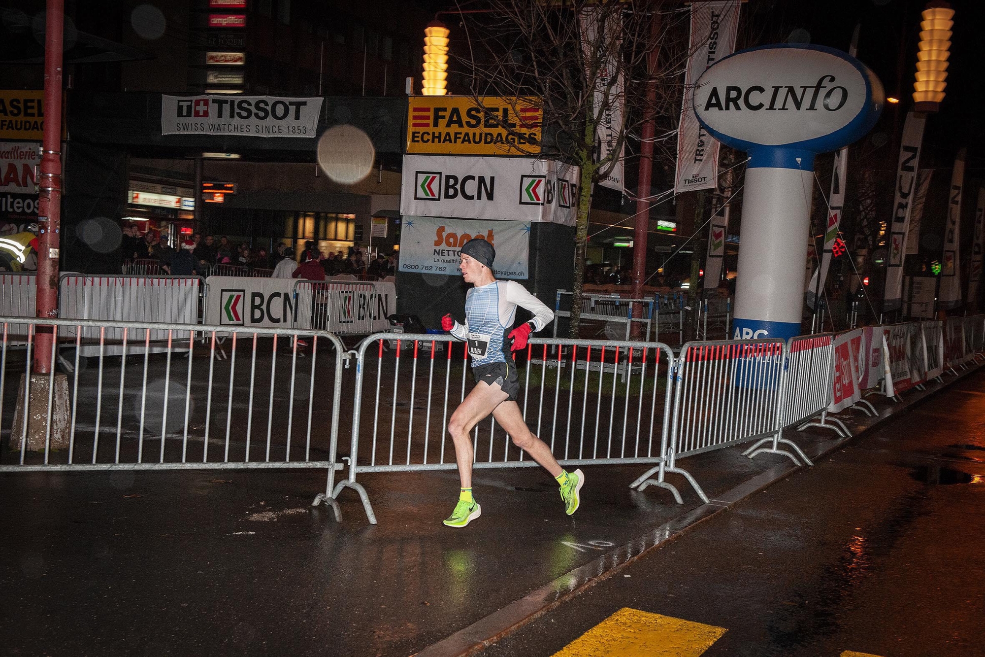 Julien Fleury, seul au monde sur la Trotteuse-Tissot